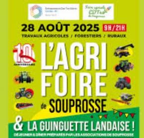 En cette St Louis, on recherche de nouvelles voix, La 10’ édition de l’Agrifoire et encore des fêtes... 4 jours de liesse à Pontonx dès ce jeudi !