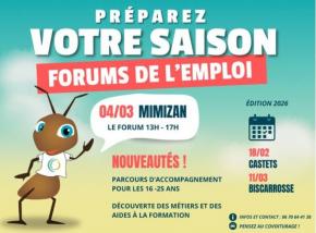 La St Romain en ce samedi ! 2 courses landaises de compétition  demain dimanche 1er Mars, Forum de l’emploi saisonnier et 3 avis de décès pour notre actu de ce 28 Février.